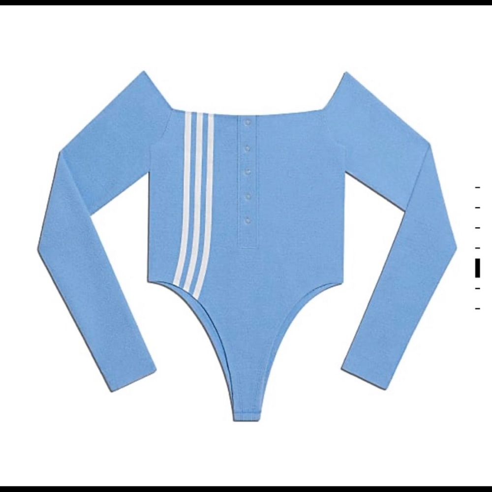 NWT IVY PARK SQUARE NECK THONG TERRY BODYSUIT SS21